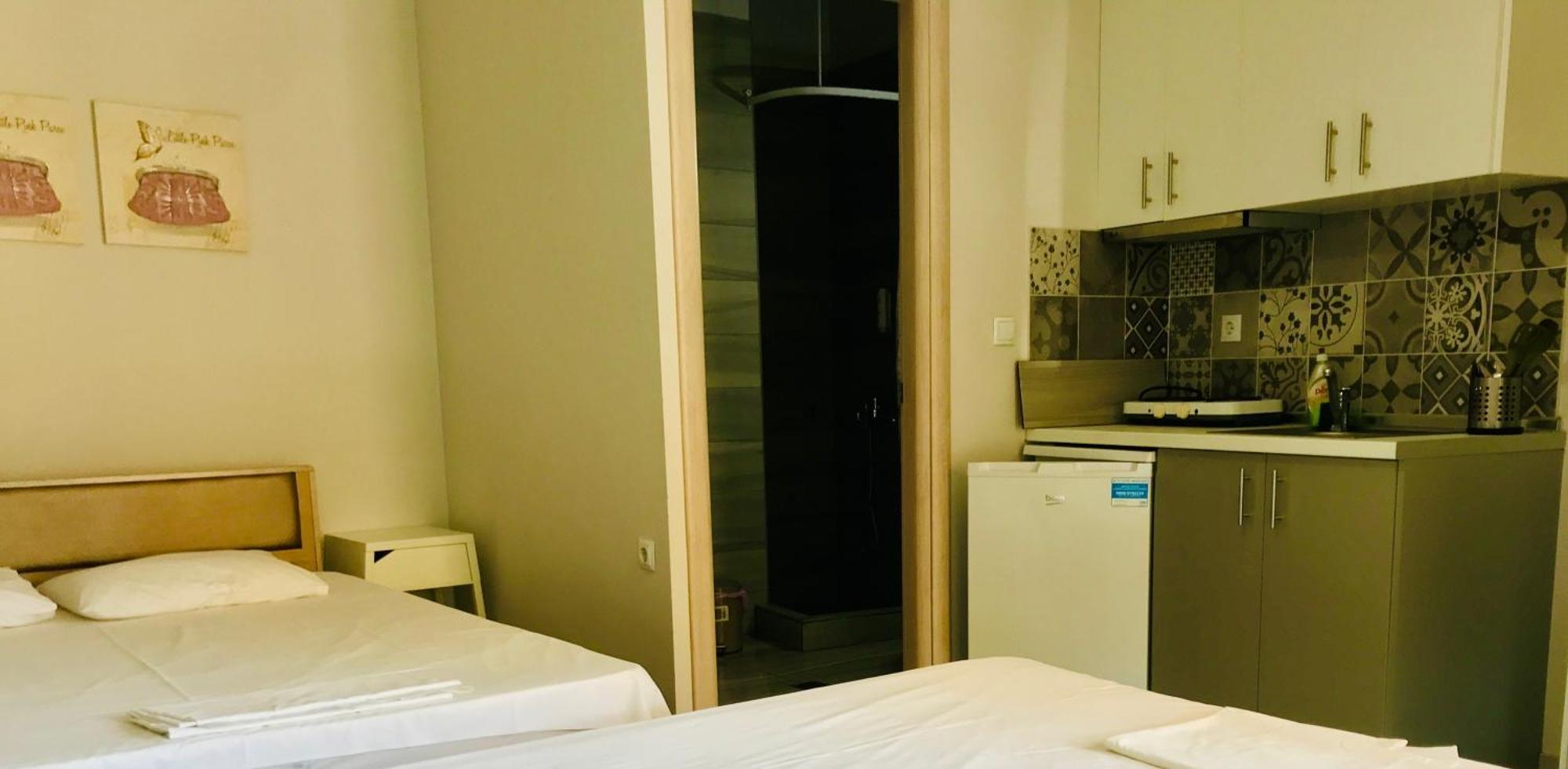 Soso Studios & Apartments สตาวรอส ภายนอก รูปภาพ